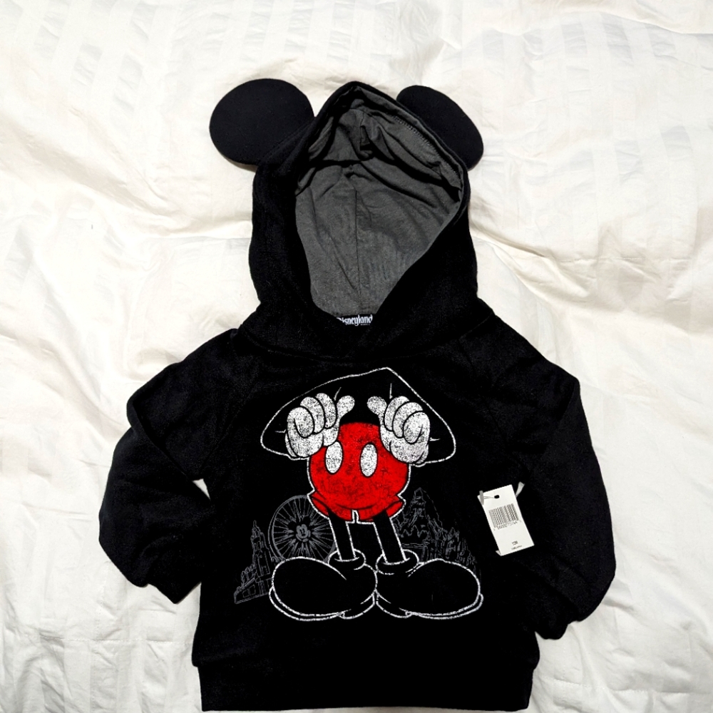 Disneyland Mickey sweatshirt with ears